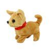 Cagnolino interattivo in peluche cammina e abbaia beige