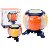 Zucca musicale interattiva educativa con luci e suoni arancione