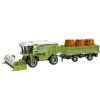 Macchina agricola per cereali RC telecomandata con rimorchio verde