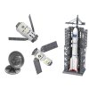 Kosmická sada Mise Raketa Vesmírná loď 8 dílů