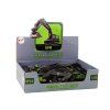 Escavatore cingolato in metallo con benna 1:55 nero-verde