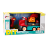 Camioncino rosso disegnato con gancio DIY smontabile