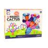 Set di costruzione cactus magnetico 16 pezzi