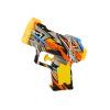 Piccola pistola ad acqua gialla arancione graffiti