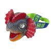Cappellino frontale regolabile a forma di dinosauro con 3 LED