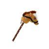 Cavallo a bastone Hobby Horse con suoni marrone