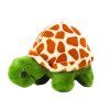 Tartaruga di peluche 10 cm marrone portachiavi