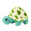 Tartaruga di peluche 10 cm blu portachiavi