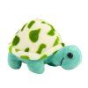 Tartaruga di peluche 10 cm blu portachiavi