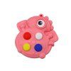 Pop It dinosauro antistress sensoriale rosa tascabile
