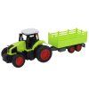 Trattore RC radiocomandato con rimorchio 1:16 verde