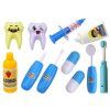 Set del piccolo dottore dentista nella valigetta