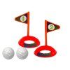 Set di mini golf per bambini con carrello a ruote