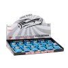 Auto sportivo 1:32 figurina spoiler blu metallico