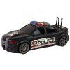 Auto sportivo della polizia 1:16 nero con suono