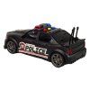 Auto sportivo della polizia 1:16 nero con suono