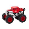 Terénní auto s odpruženým pohonem červené