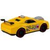 Auto da corsa con luci e suoni motore apribile giallo