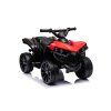 Quad elettrica per bambini Storm 2x25W rossa