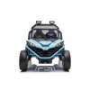 Elektrické autíčko Buggy FASTER 24V modré6