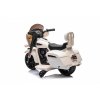 Dětská elektrická motorka Chopper INDIAN bílá22