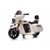 Dětská elektrická motorka Chopper INDIAN bílá06