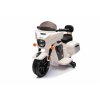 Dětská elektrická motorka Chopper INDIAN bílá07