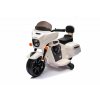Dětská elektrická motorka Chopper INDIAN bílá08