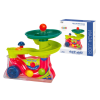 Fontana colorata con scivolo per palline e suoni