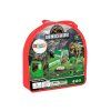 Parco giochi per bambini 3 in 1 con tenda e tunnel dinosauri