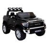 Auto elettrico Toyota Tundra nero.