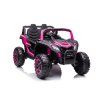 Auto elettrico Buggy Racing 4x4 rosa