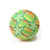 Palla di gomma con stelle 24 cm verde