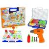 Set di costruzione a mosaico con trapano 237 pezzi