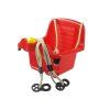 Altalena per bambini con clacson rossa