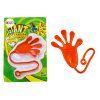 Mano elastica in slime arancione