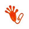 Mano elastica in slime arancione