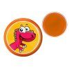 Disco volante Frisbee dinosauro arancione