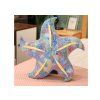 Stella di peluche cuscino 45 cm blu