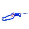 Peluche scimmietta con cucciolo 90 cm blu