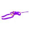 Scimmietta di peluche con cucciolo 70 cm viola