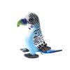Pappagallo di peluche 20 cm blu