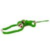 Peluche scimmietta con cucciolo 90 cm verde