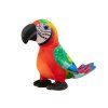 Pappagallo di peluche 20 cm rosso