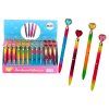 Penna con cuore in inchiostro blu 0,7 mm mix
