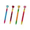 Penna con cuore in inchiostro blu 0,7 mm mix