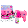 Pistola per bubbles unicorno rosa