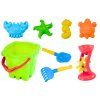 Set di giocattoli da spiaggia 9 pz