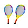 Set di badminton con palline e racchette luminose