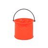 Secchiello pieghevole per acqua arancione